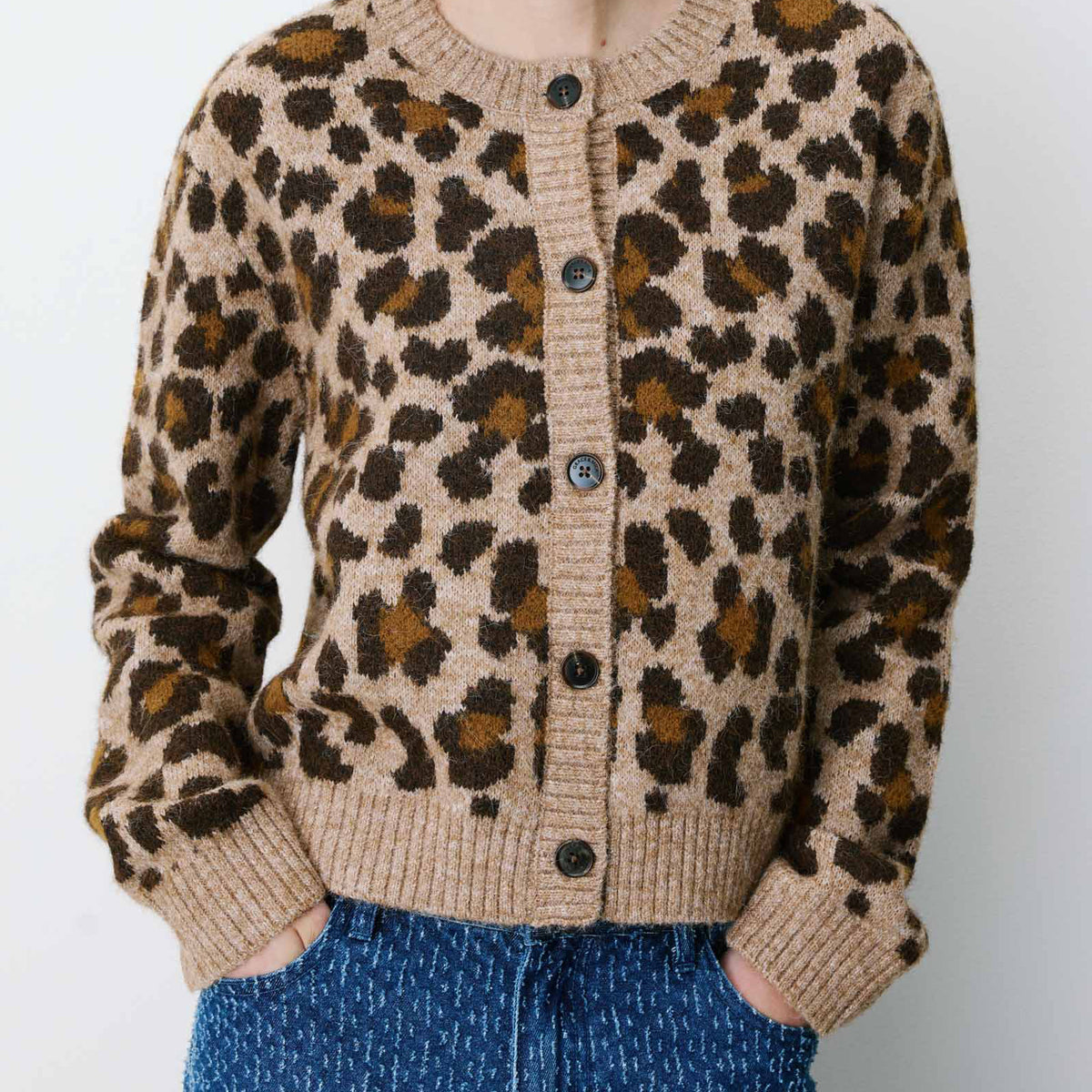 Cardigan in maglia Grace&Mila Agnese FW2617017 Leone Donna