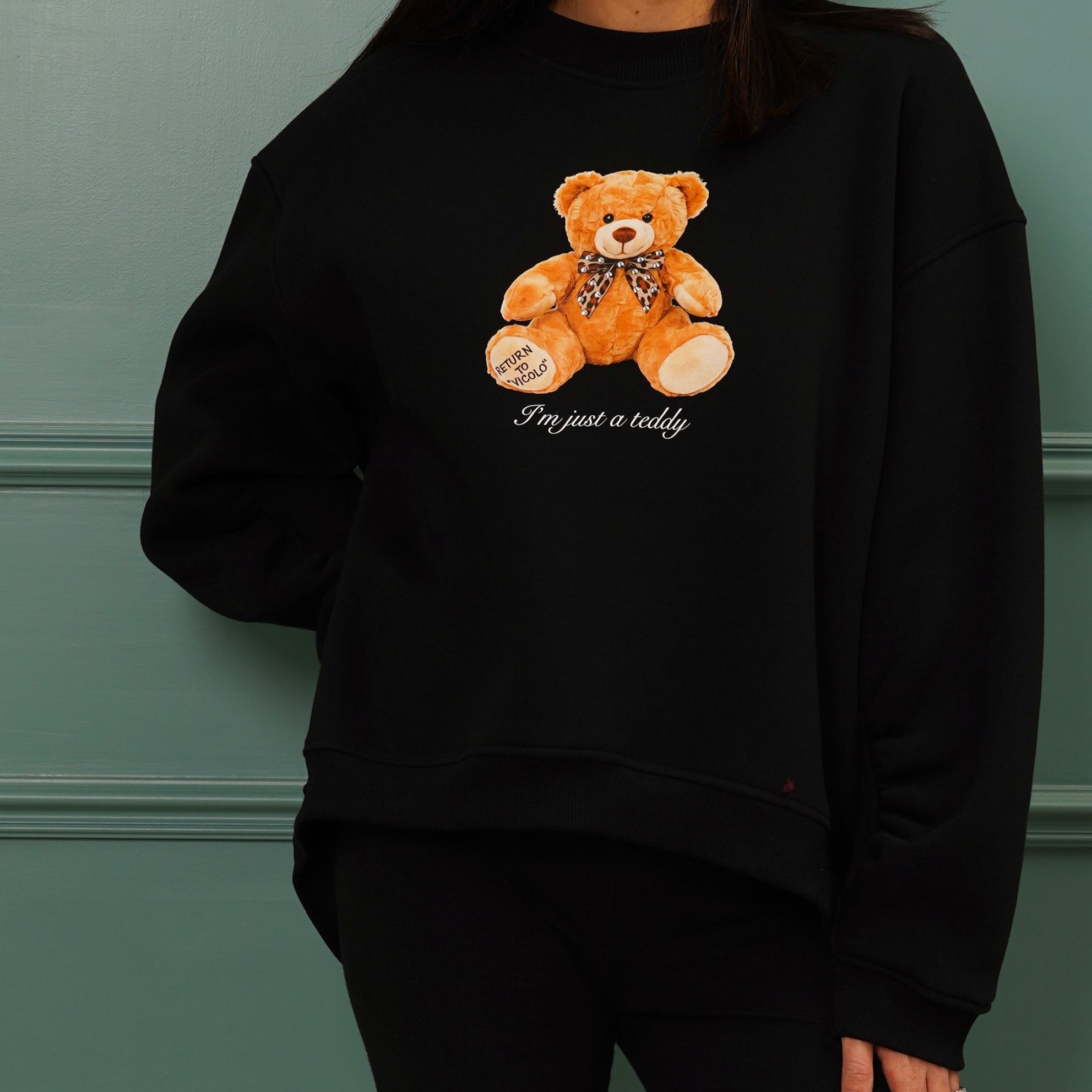 Felpa oversize VICOLO RF0561 Donna