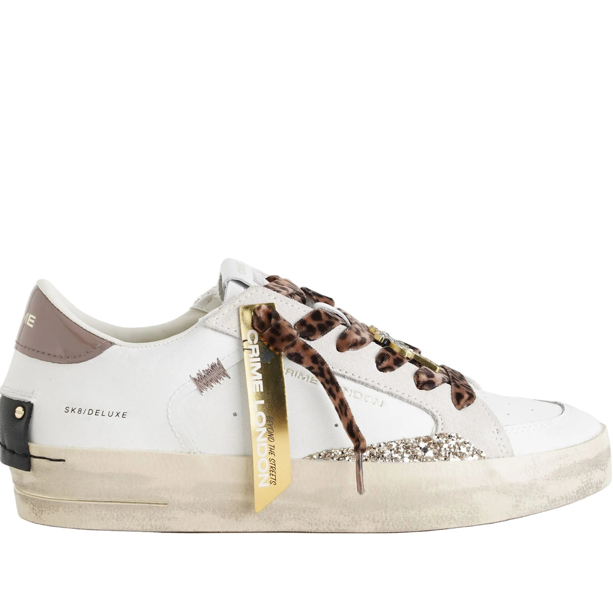 Sneakers Crime London Jungle Palm 23102AA9 White Donna