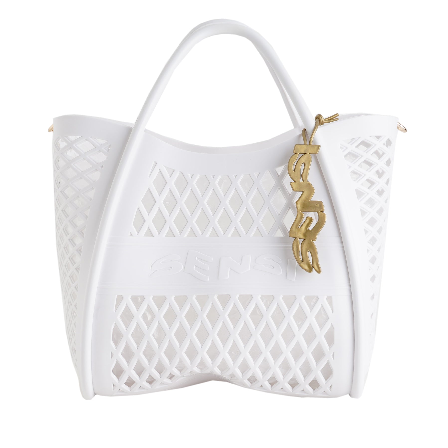 Borsa a mano Sensi 021/B Bianco
