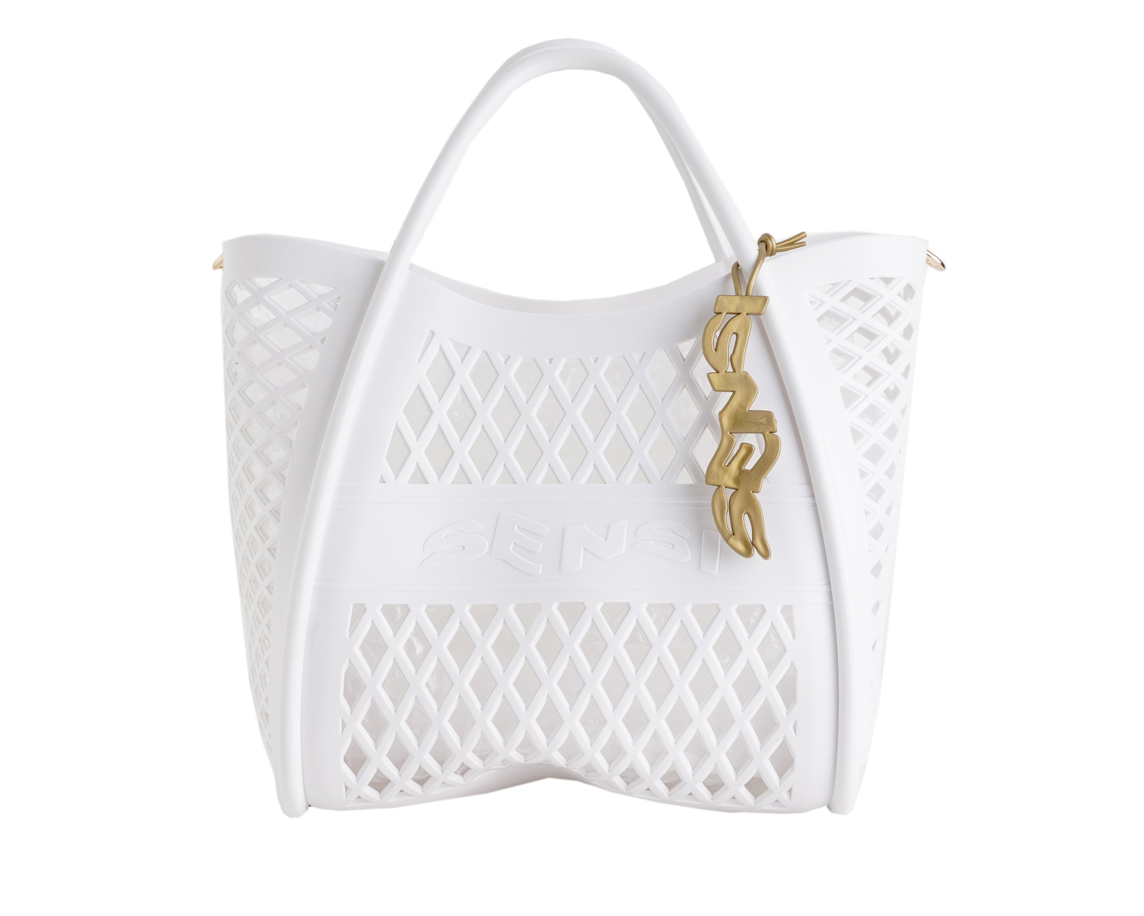 Borsa a mano Sensi 021/B Bianco
