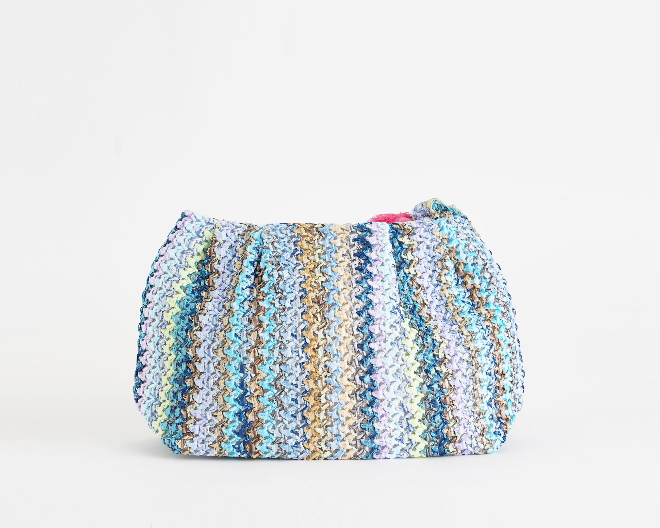 Clutch Marc Ellis Buby S. Claire C Multicolor Sky - Vista Posteriore