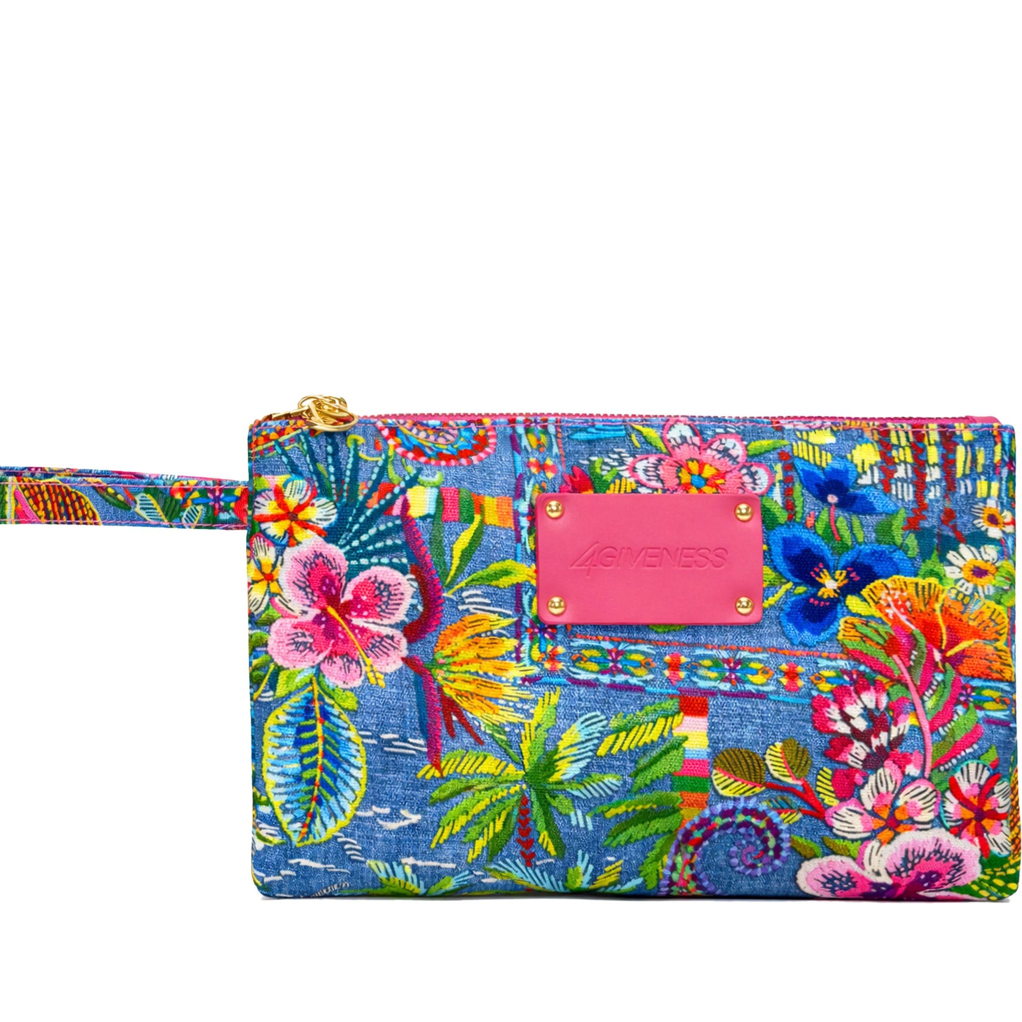 4GIVENESS Pochette Capri 126WACPO5953 Denim Mexican