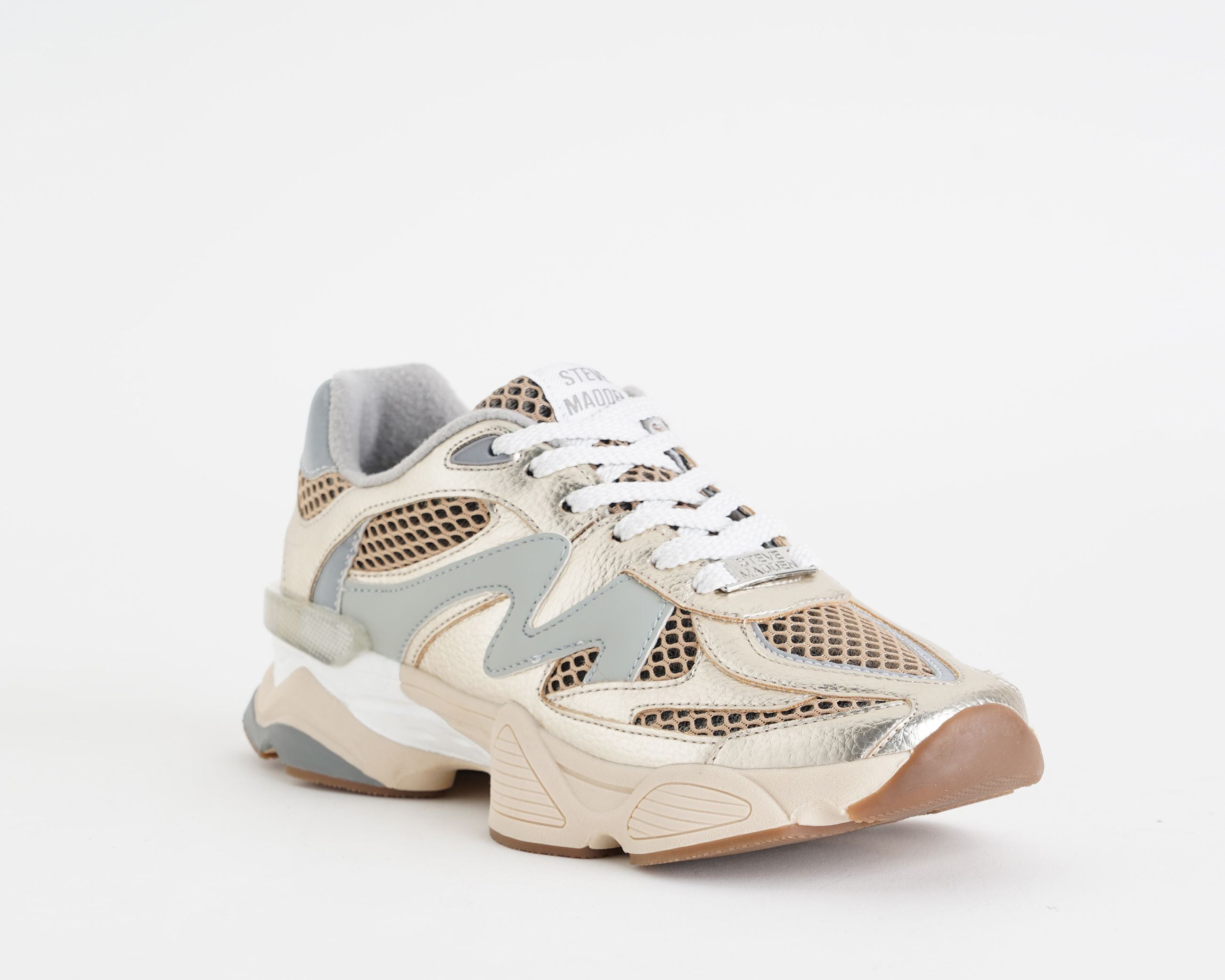 Sneakers Steve Madden SMPSPEEDER_163 Gold/Multi