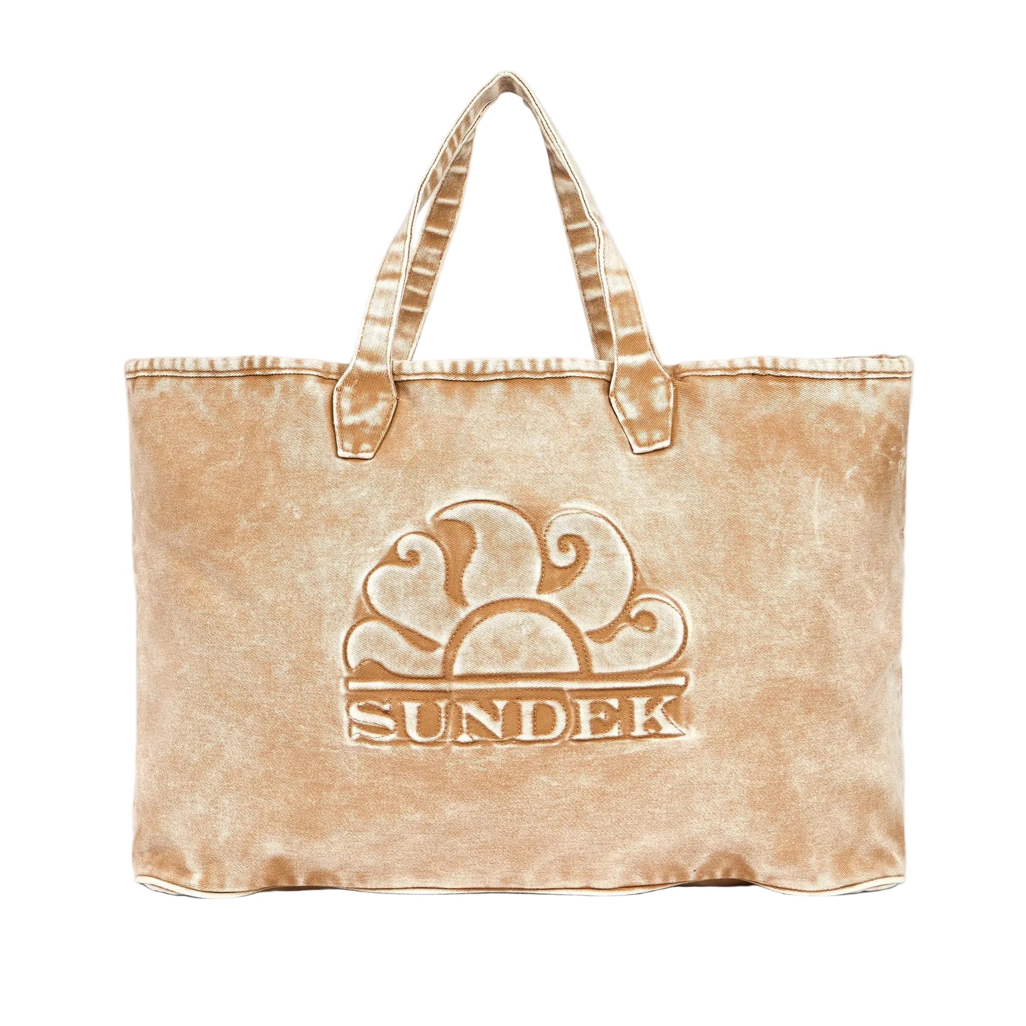 Borsa mare Sundek Rogers in tinta capo AW022ABCV400 Durian