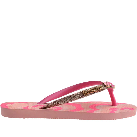 Sandalo Mare Havaianas Kids Slim Glitter Trendy 4146976 Blossom/Pink Flux (03128)