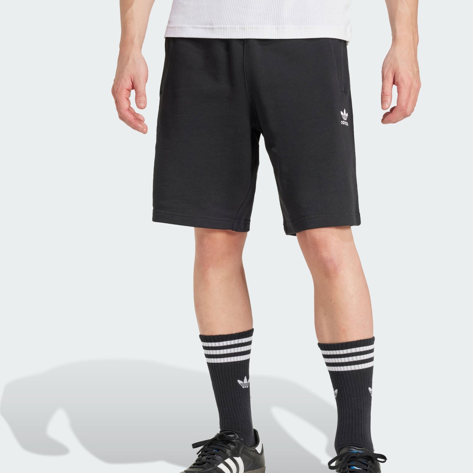 Shorts Adidas Essentials Trefoil IY8520 Uomo