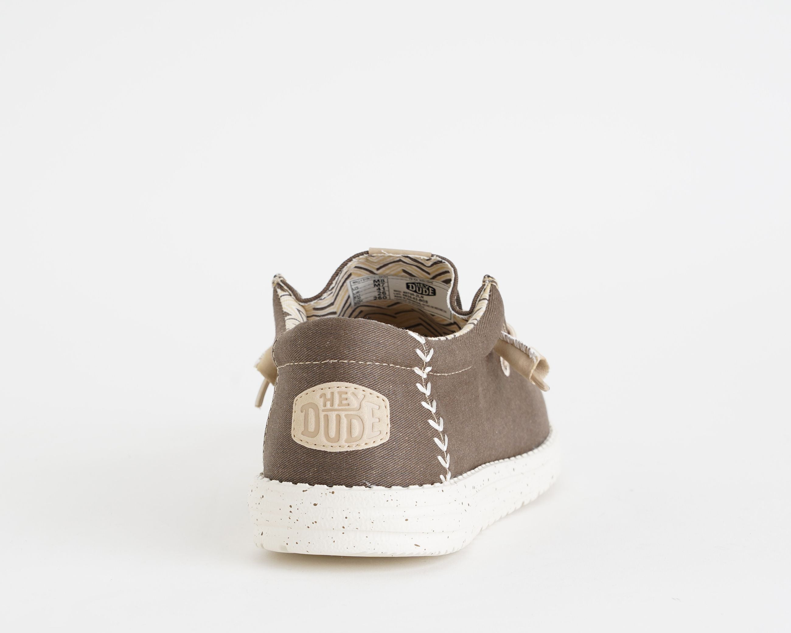 Mocassino Hey Dude Wally Canvas HD.40700 Teak Brown