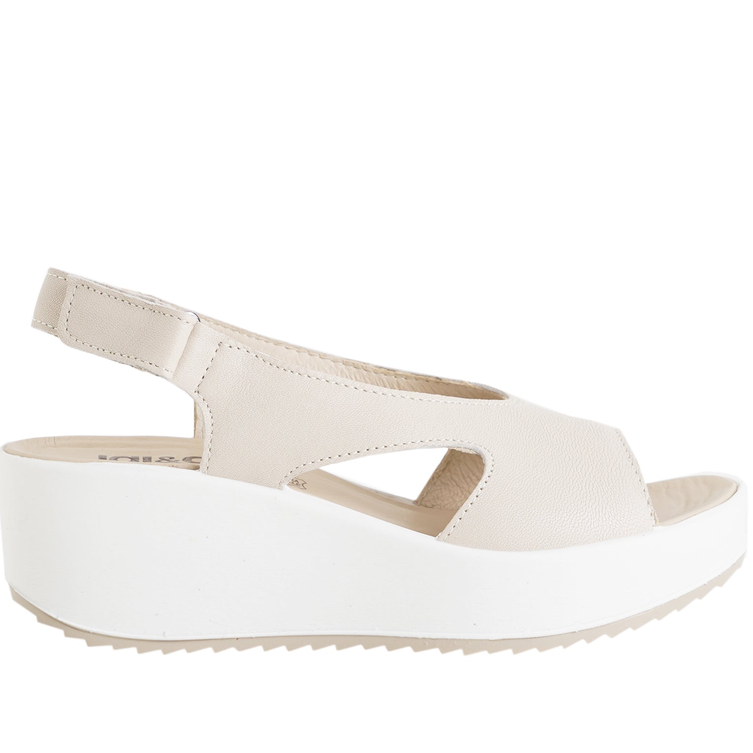 Sandalo con zeppa Donna