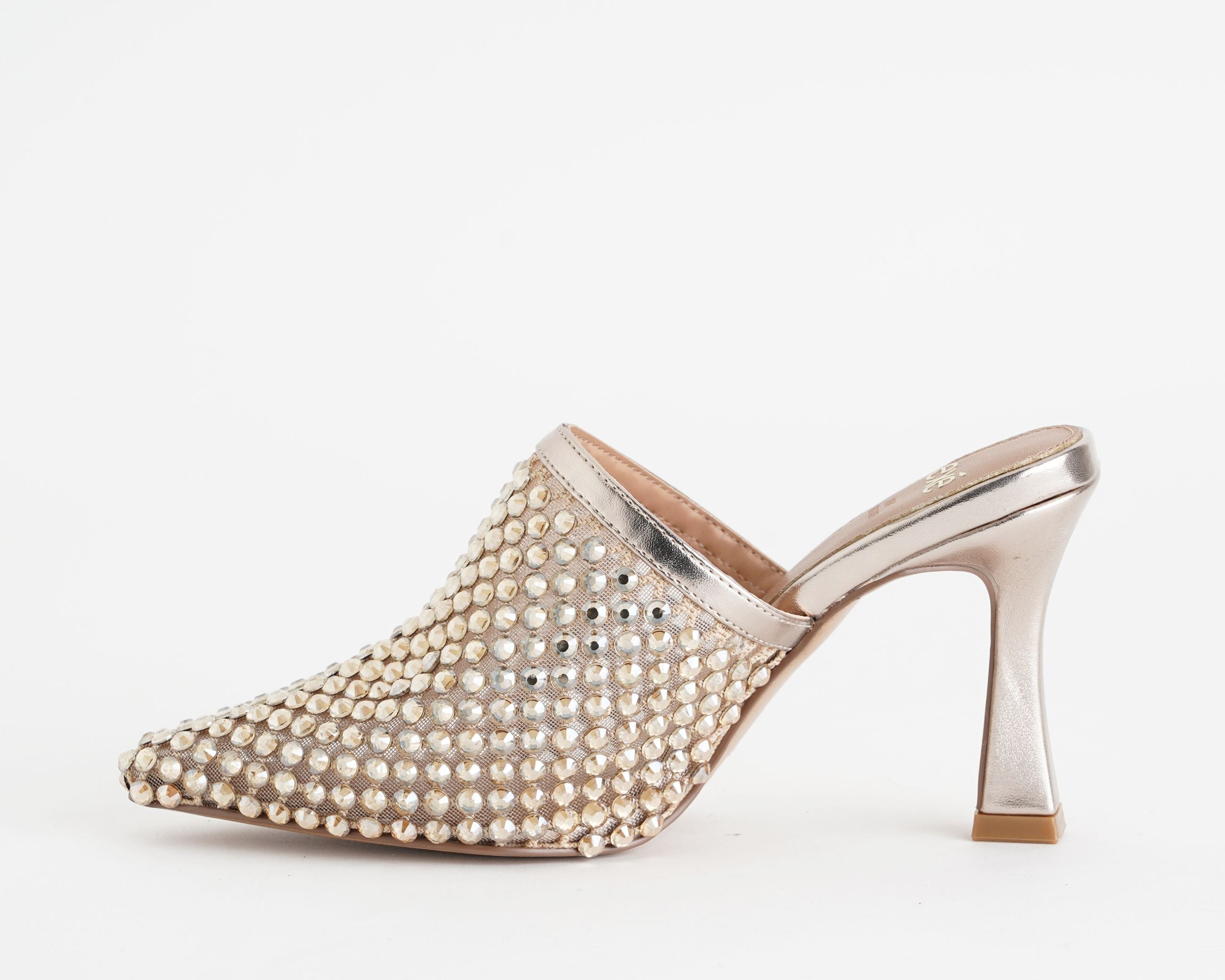 EXE LAMINA-285 Light Gold Strass