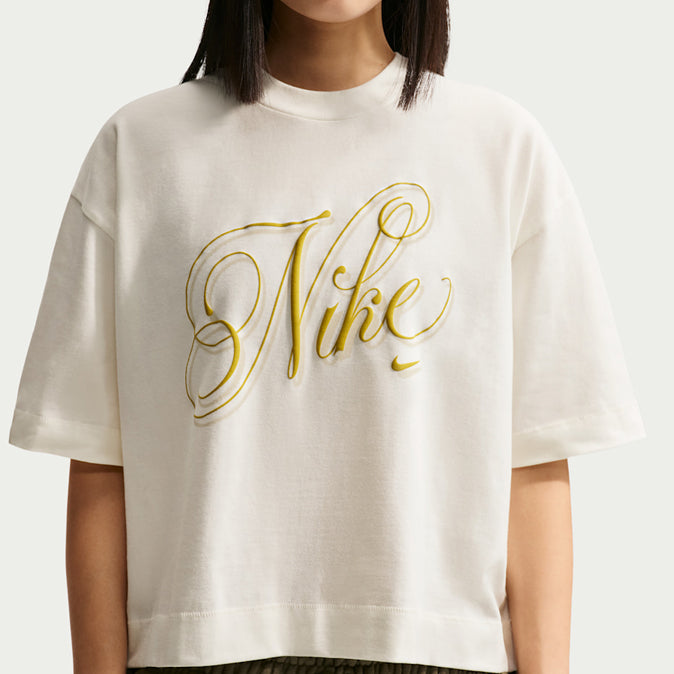 T-shirt oversize a manica corta Nike IH7607-133 Sail Donna