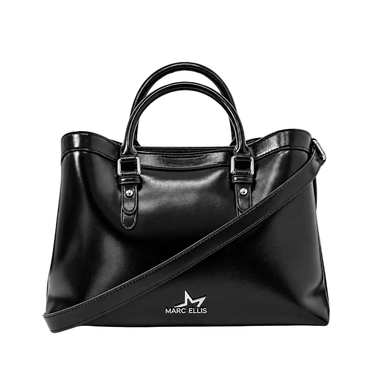 Shopping Bag Marc Ellis Bayle Star Black/Silver Donna