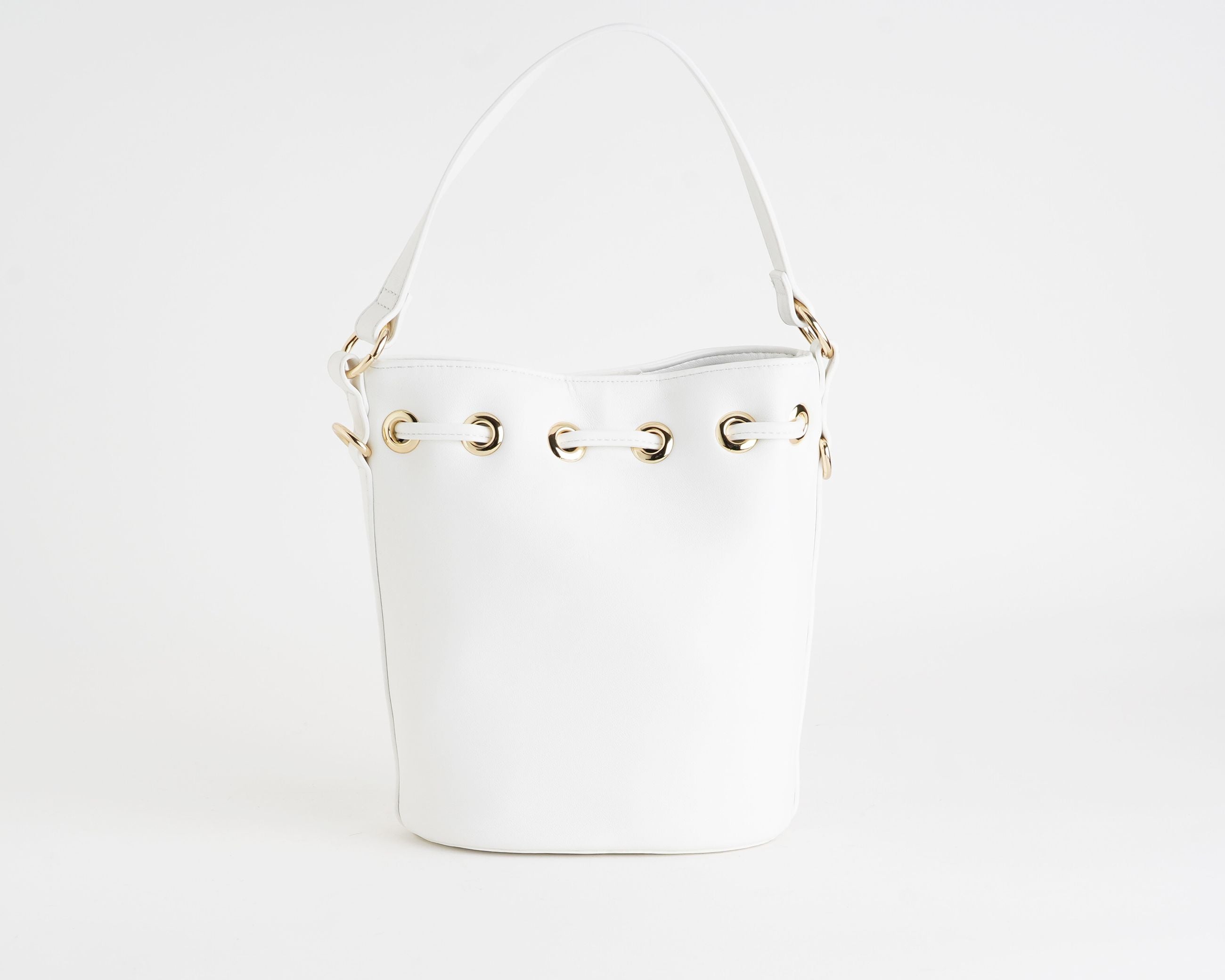 Borsa a secchiello Marc Ellis Dakota ML Donna White – Vista posteriore