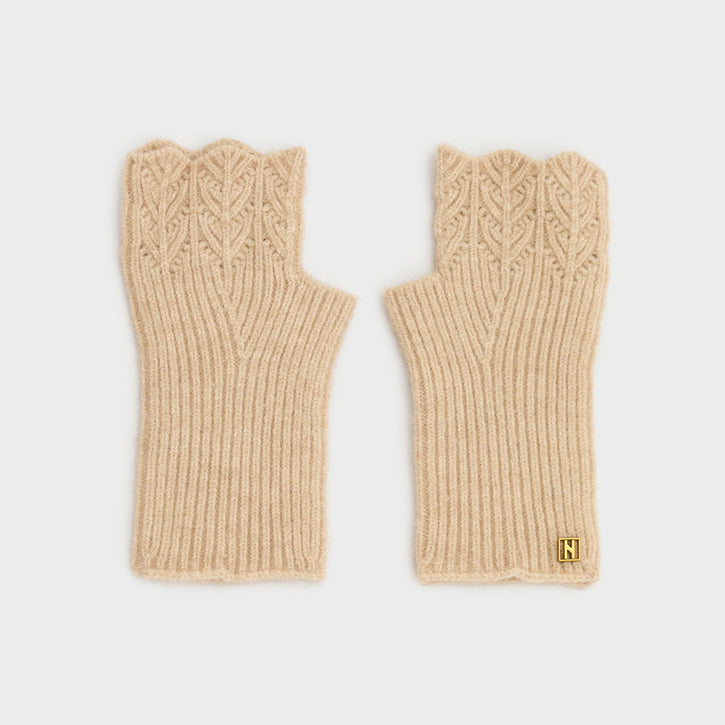 Guanti NALI' Julia UNGU0004 Beige Donna