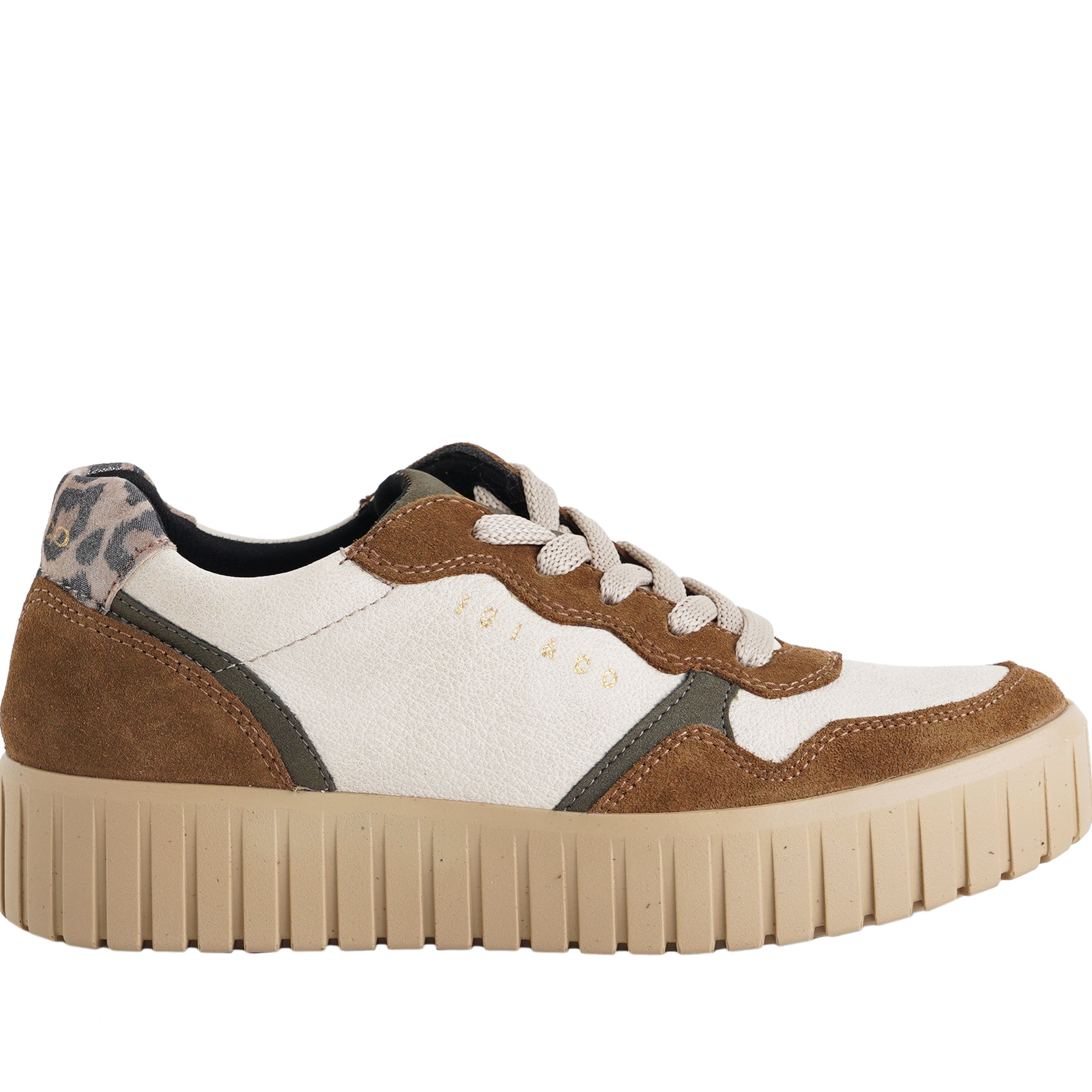 Sneakers con zeppa IGI&CO 8680033 Cognac/Sabbia Donna