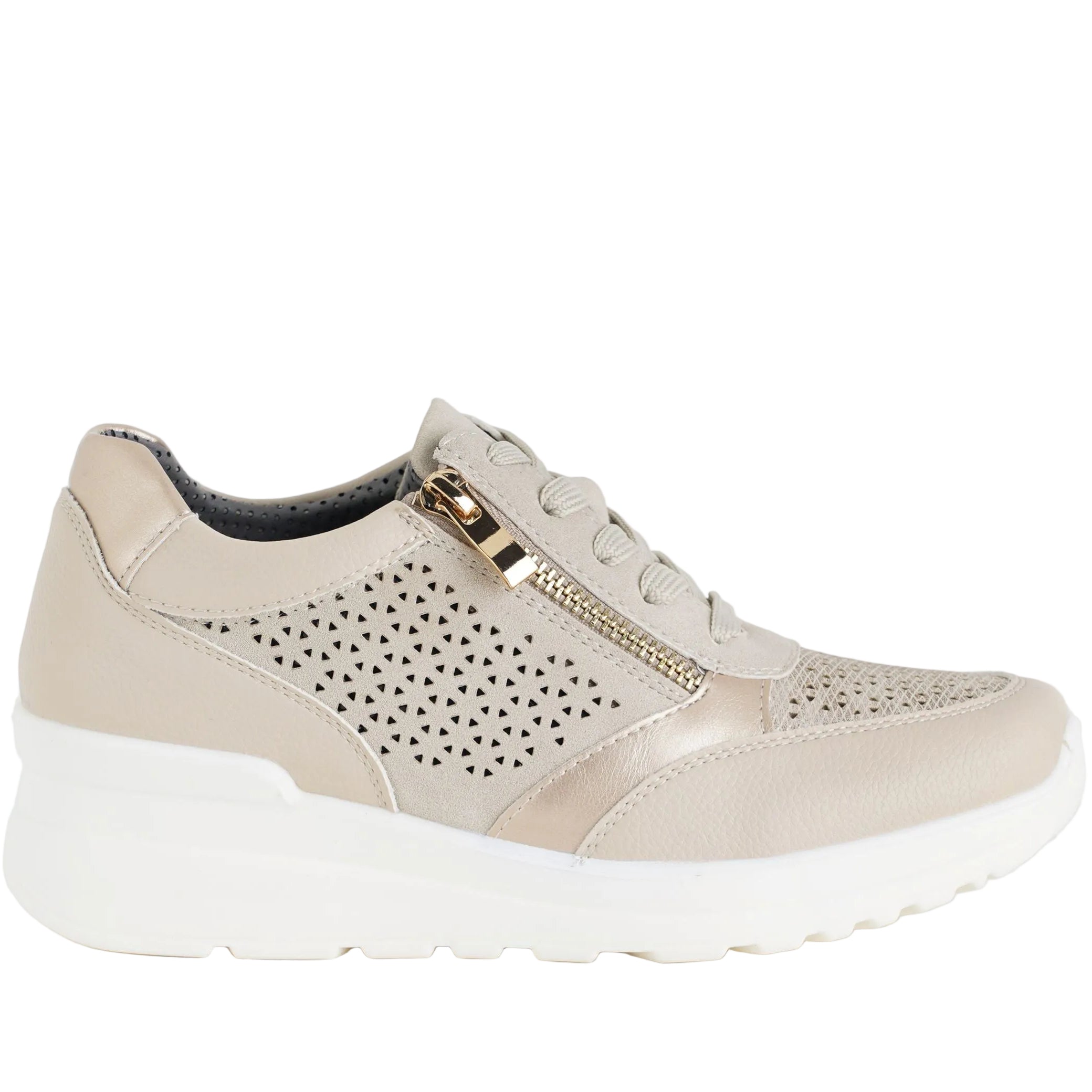 Sneakers Co.moda Comfort 4049 Beige Donna - COMODA COMFORT