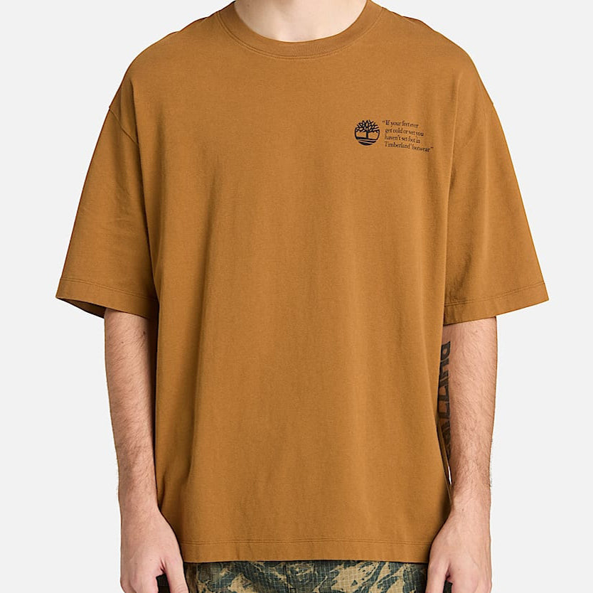 T-Shirt Timberland Archive Boot All Gender TB0A5M8REH2 Wheat Boot Uomo