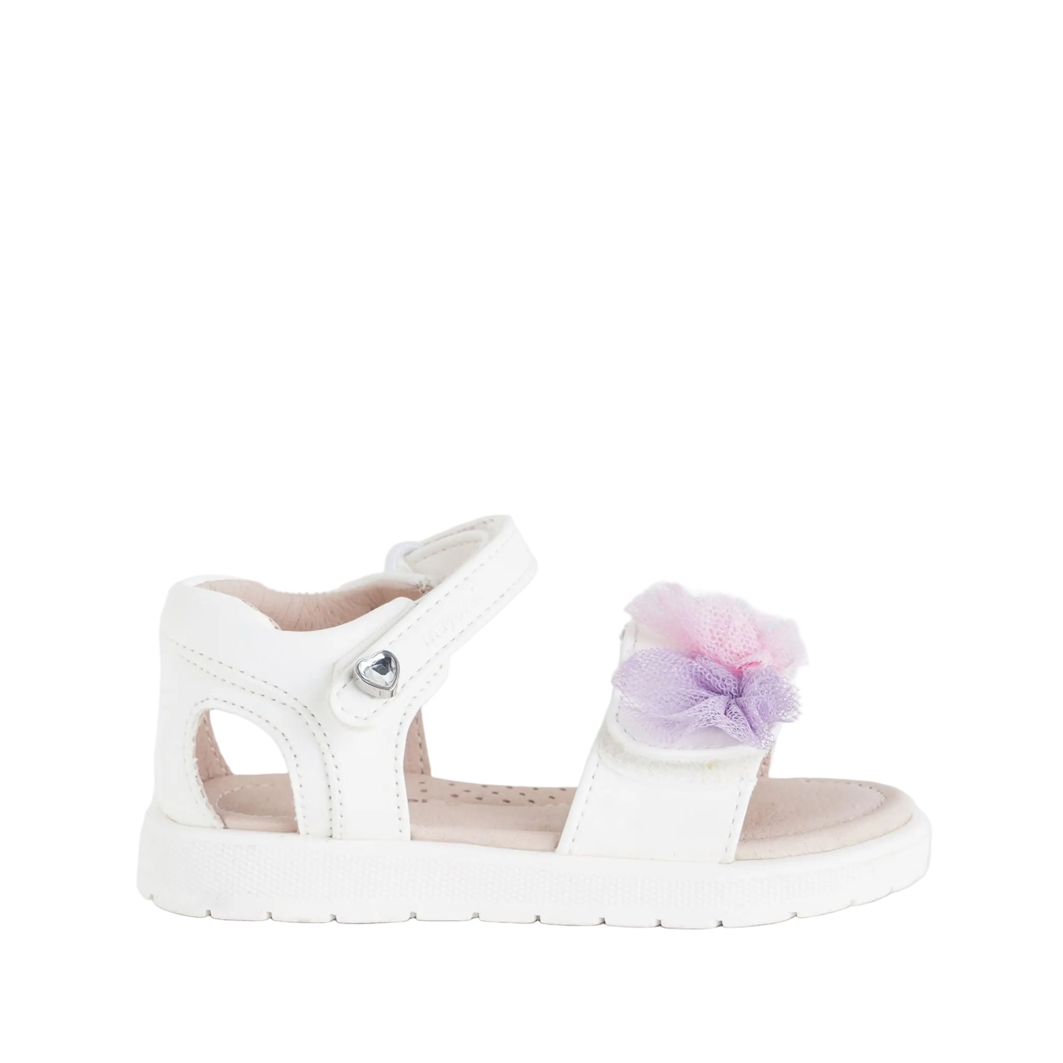 Sandalo con tulle 41743 MAYORAL bambina colore Bianco multicolor