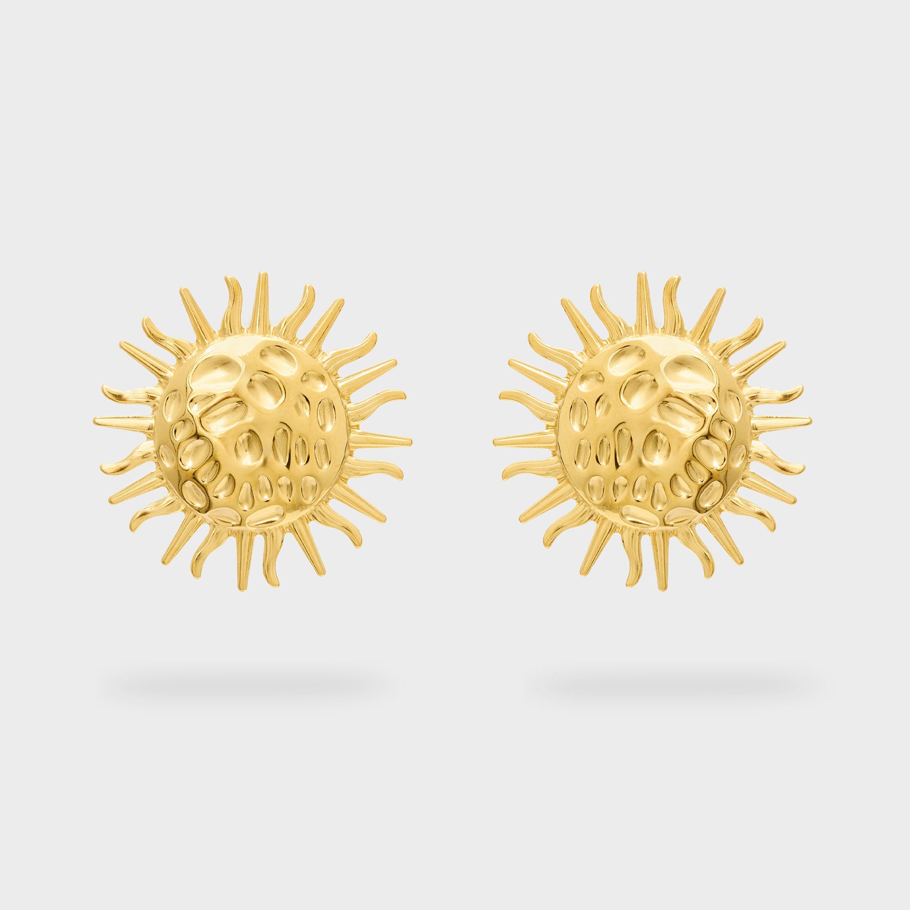 Orecchini Sun Martellati Nali' MEOR0772 Oro Donna