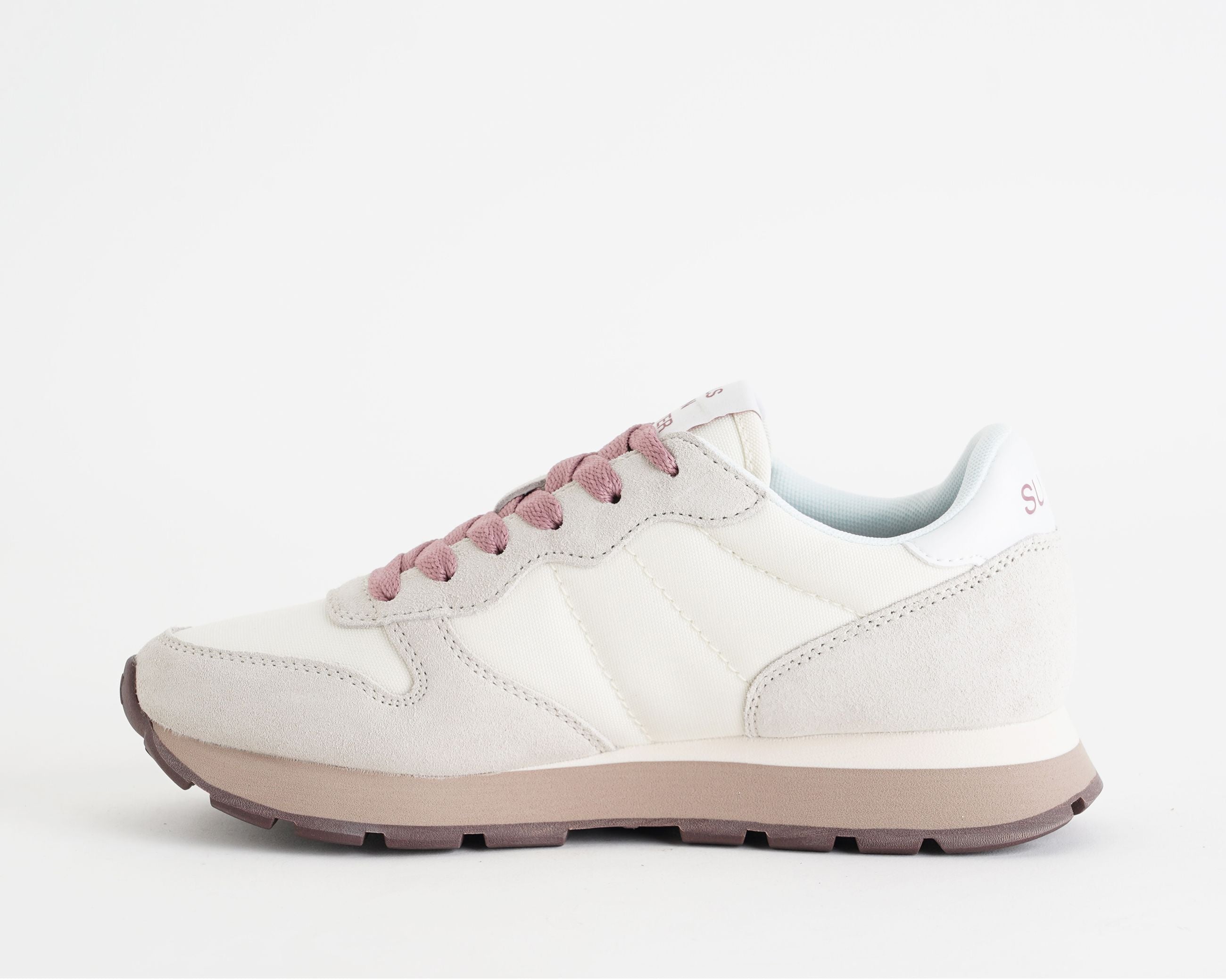 Sneakers SUN68 Ally Soldid Z46201 Bianco Panna