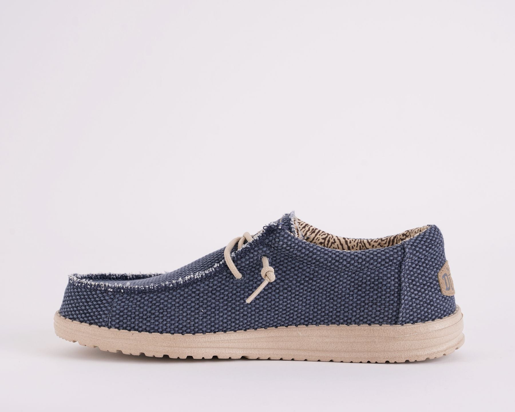 Mocassino Hey Dude Wally Braided HD.40003 Blu Night