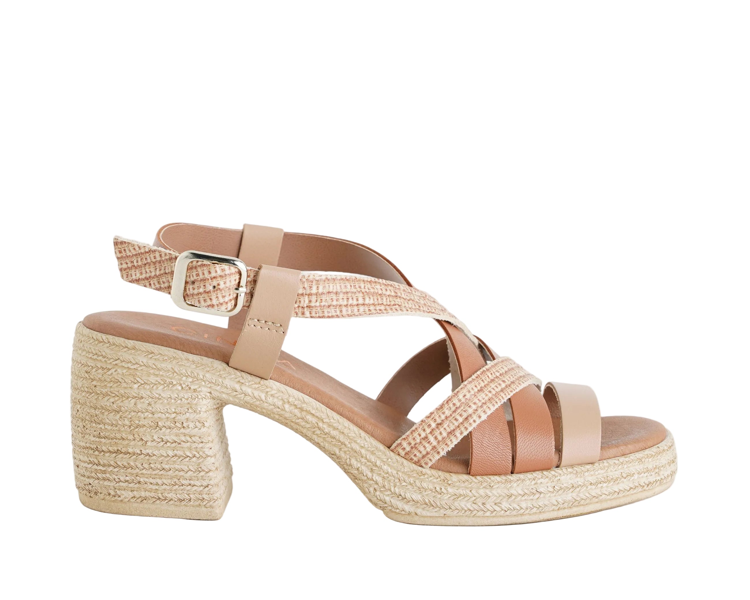 `Sandalo alto Cinzia Soft EL85401 Nude/Beige (001) Donna`