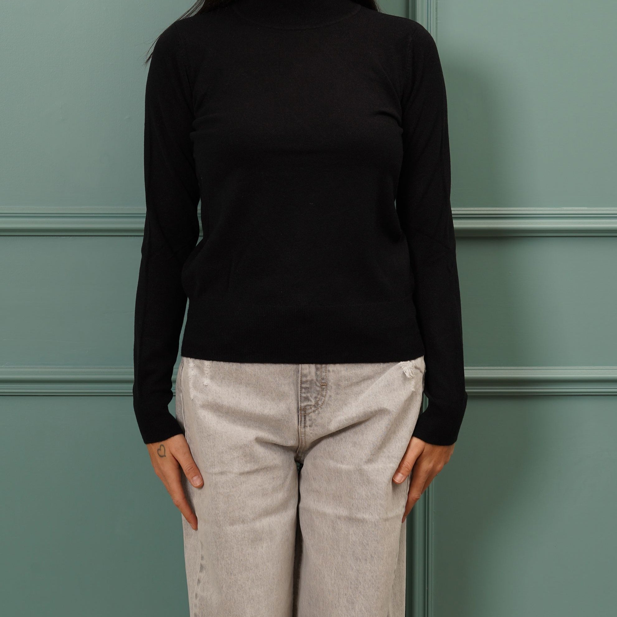 Maglia accollata BB GLAMOUR JN1009 Donna