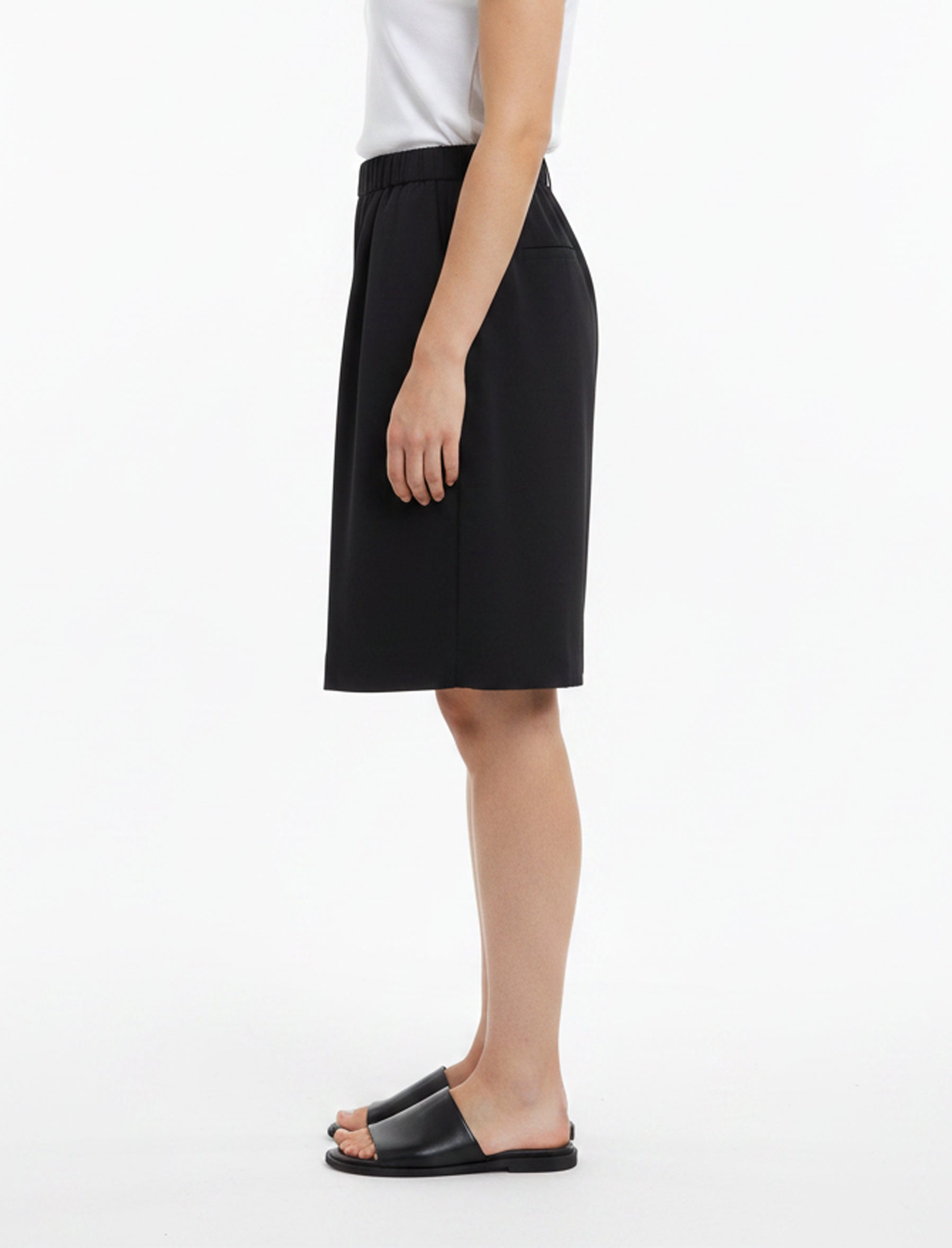 Bermuda elegante Anonyme P36ST229 Nero