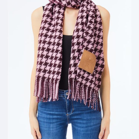 Stola in tessuto jacquard LIU JO 2F5041 T0300 Donna