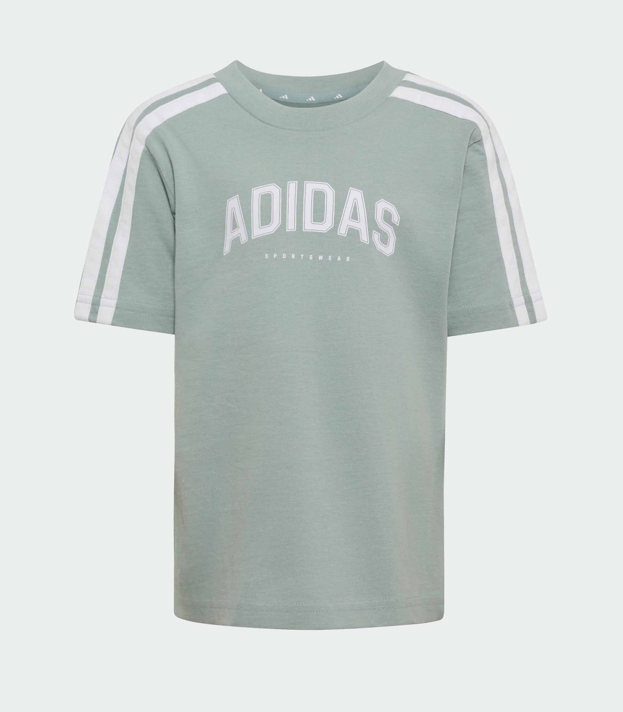 Adidas Collegiate Set Wonder Sage HZ0881 – Completo t-shirt e shorts bambino 100% cotone jersey