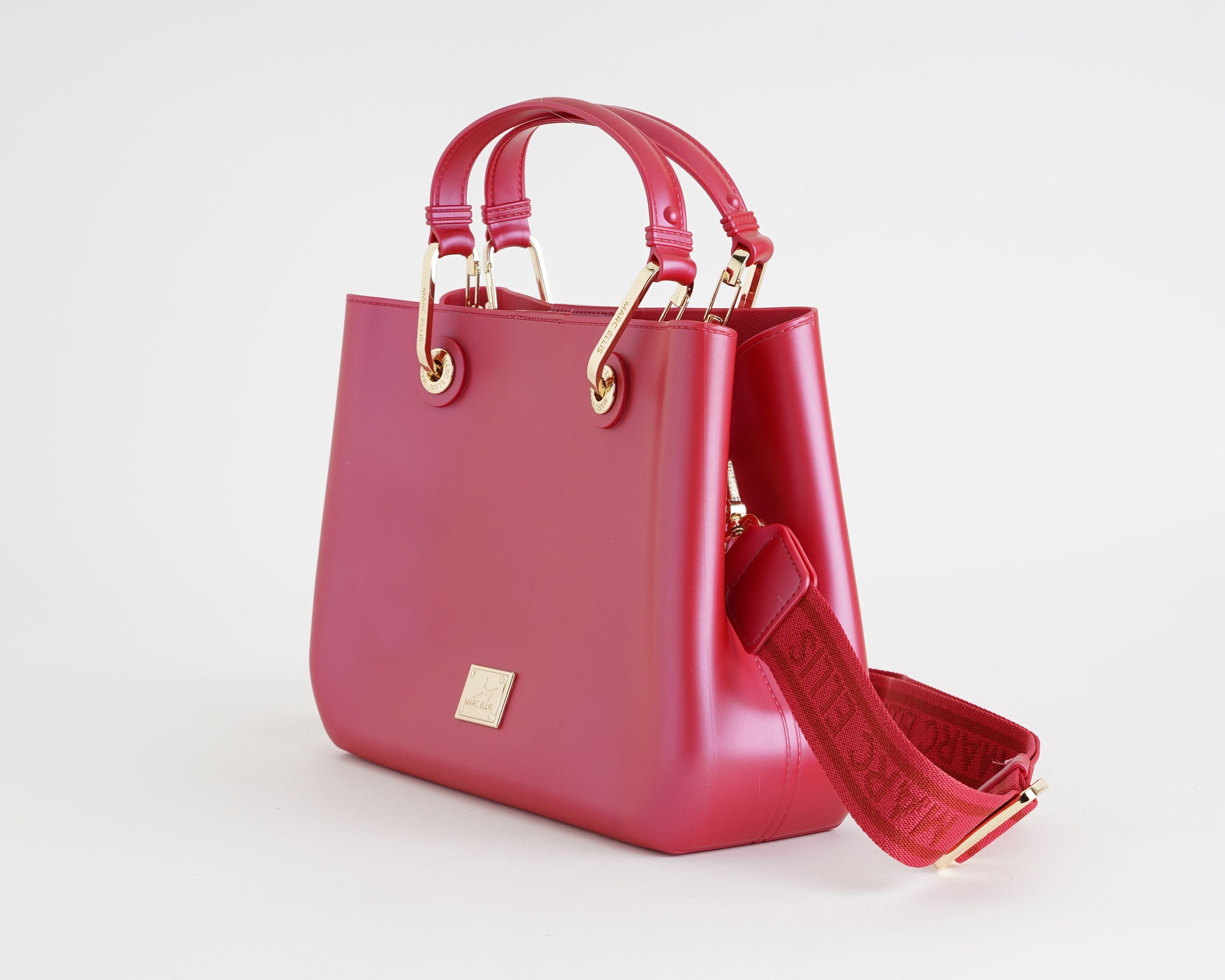 Borsa a mano Marc Ellis Flat Kira Rococcò Red/Light Gold
