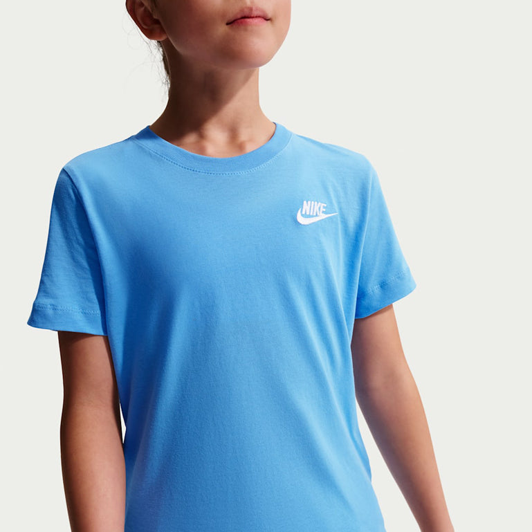 Maglietta Nike Sportswear FZ5177-412 University Blue Unisex bambino