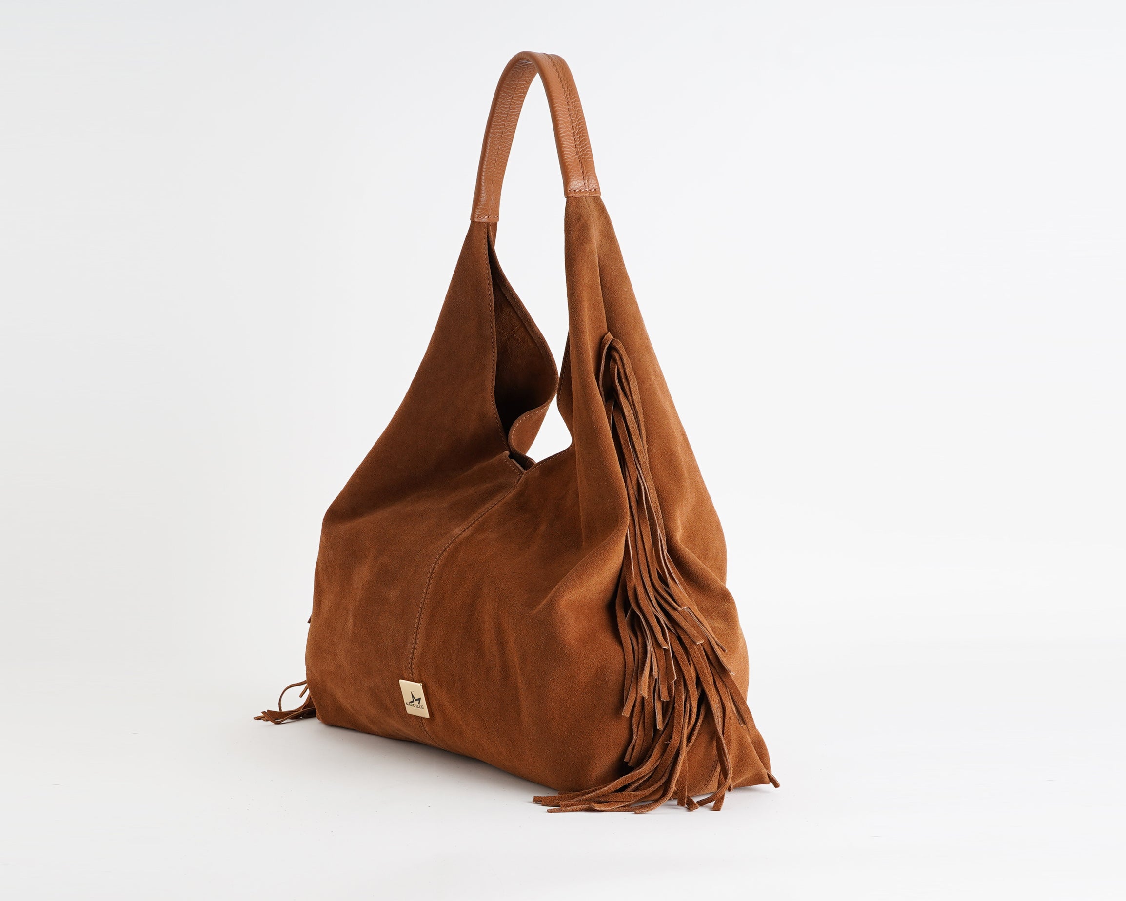 Borsa a spalla Marc Ellis REANNA M CM FR Tan/Gold
