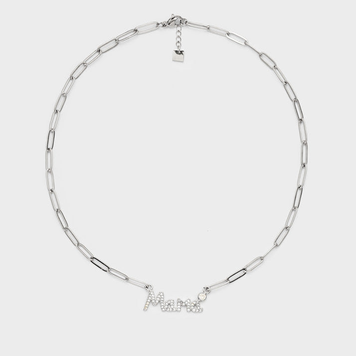 Collana girocollo Nalì Mama YACL0033 Argento Donna