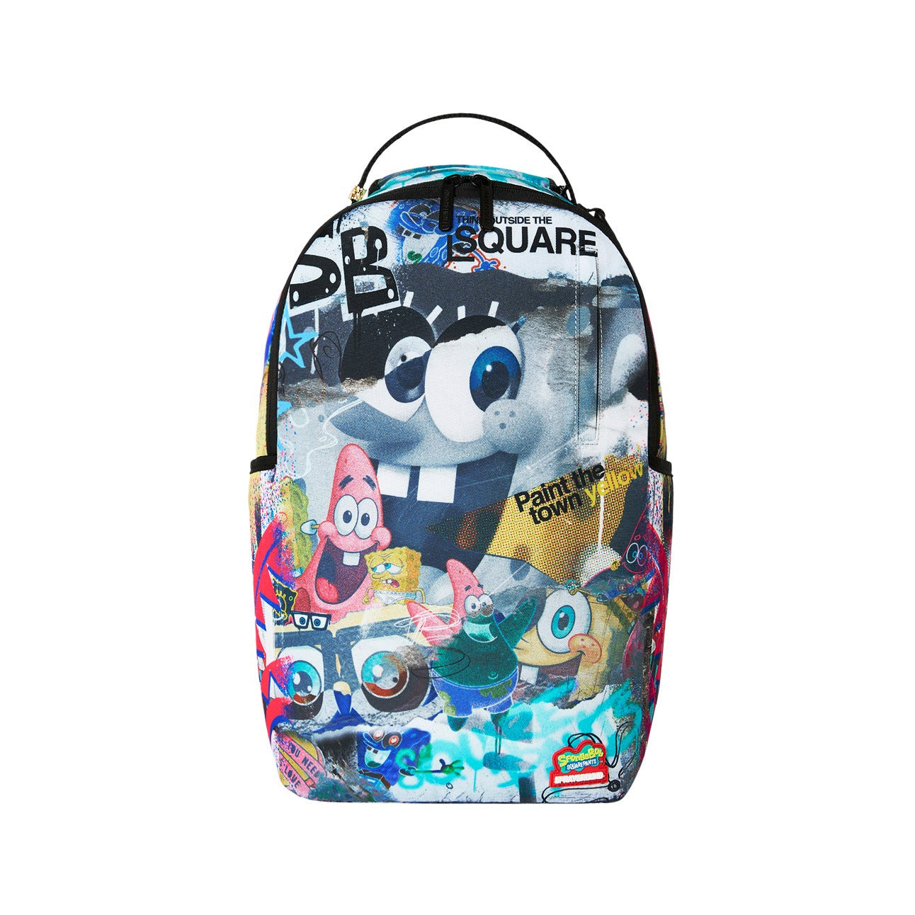 Zaino Sprayground Spongebob Graffiti Wall Backpack 910B8875NSZ Unisex Bambino