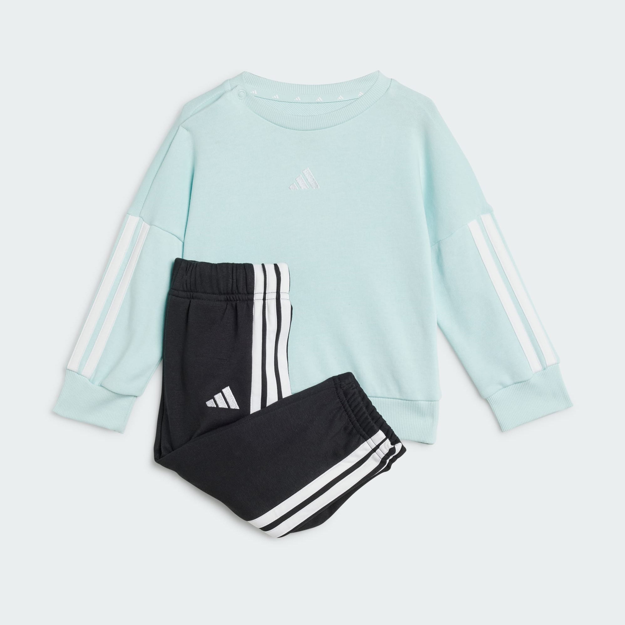 Completo tuta ADIDAS ESSENTIALS INFANT JW3432 Halo mint / white Unisex Bambino