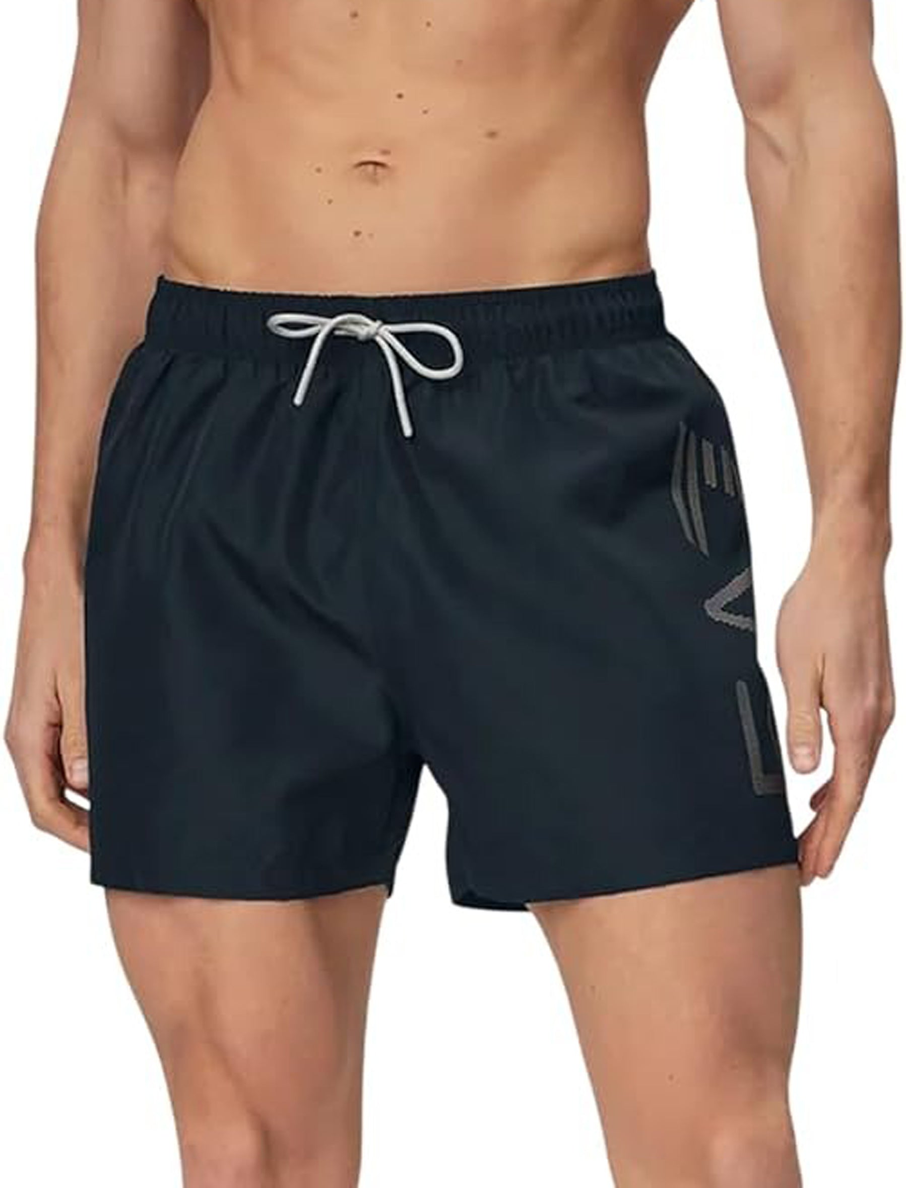 7M002001AF14497 EA7 Costume boxer uomo colore Black Silver