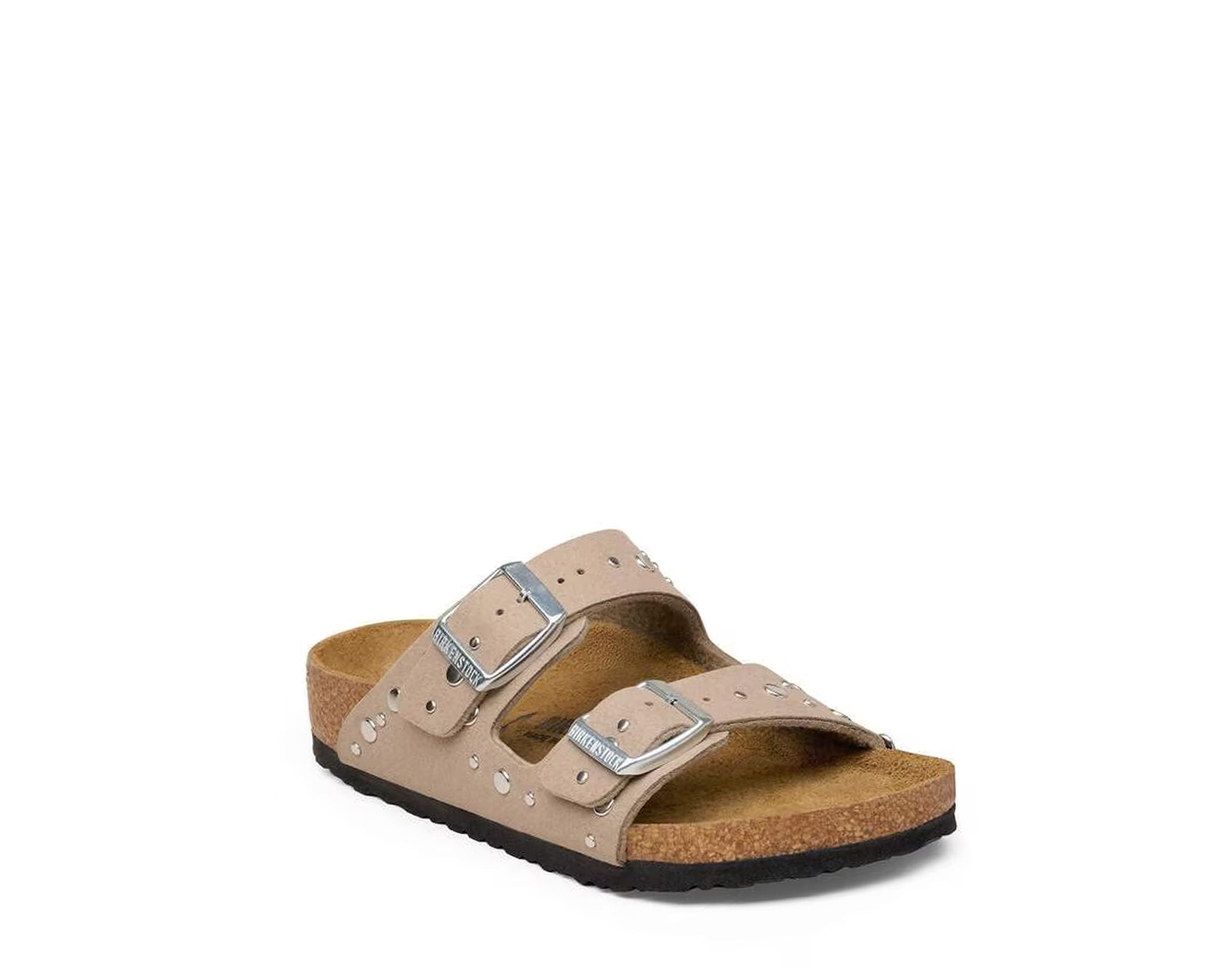 Sandalo Birkenstock Arizona Rivet Border Kids 1031708 Gray Taupe