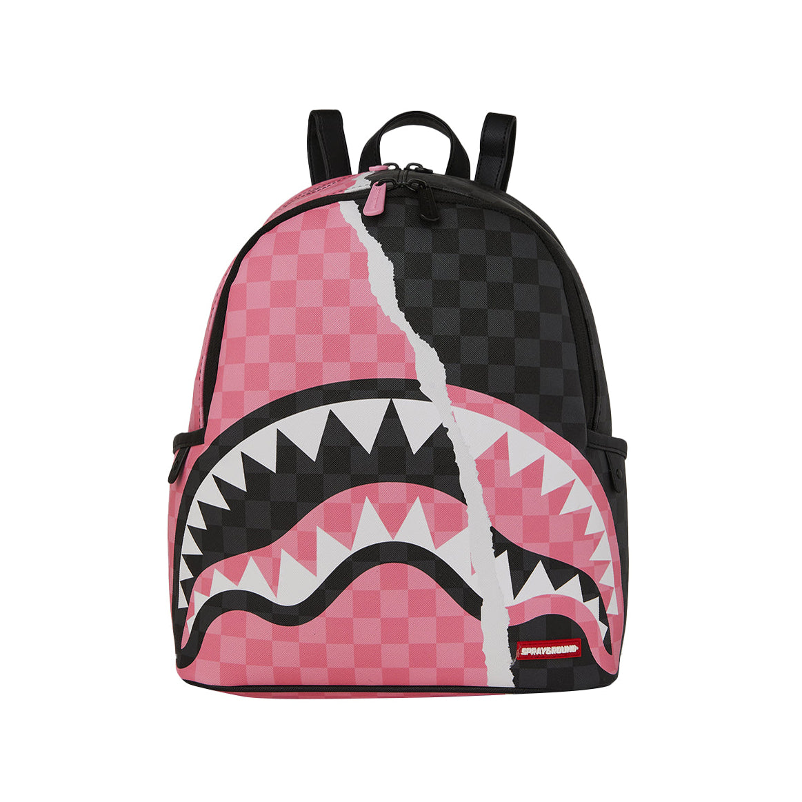 Zaino Sprayground Pink And Black Tear Sip Savage 910B8276NSZ Unisex Uomo Donna