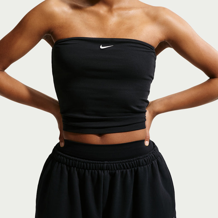 Top Aderente Senza Spalline Nike Sportswear IR1643-010 Donna Black | Manfrellotti