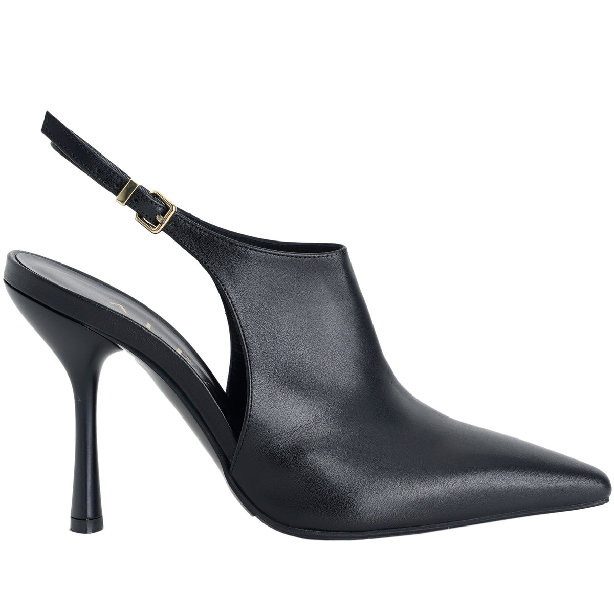 Décolleté in pelle Albano Luminous 4364 Nero Donna