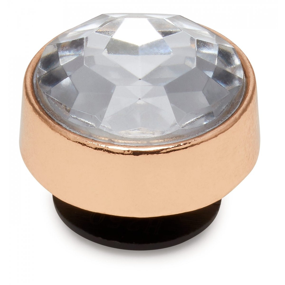 Jibbitz Crocs Clear Circle Gem CR.3964 JIB trasparente multicolore - Charm gemma circolare accessori scarpe Crocs unisex