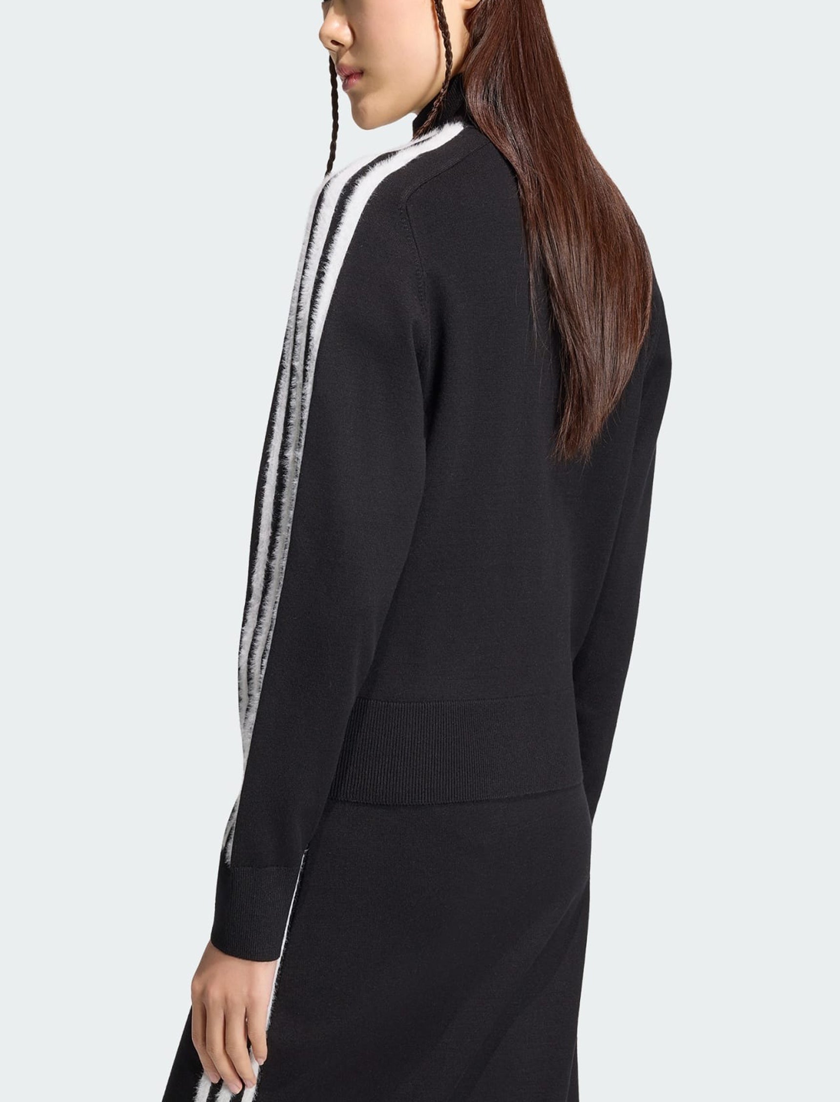 Felpa Adidas Firebird in tessuto Knit KS7366 Black/White