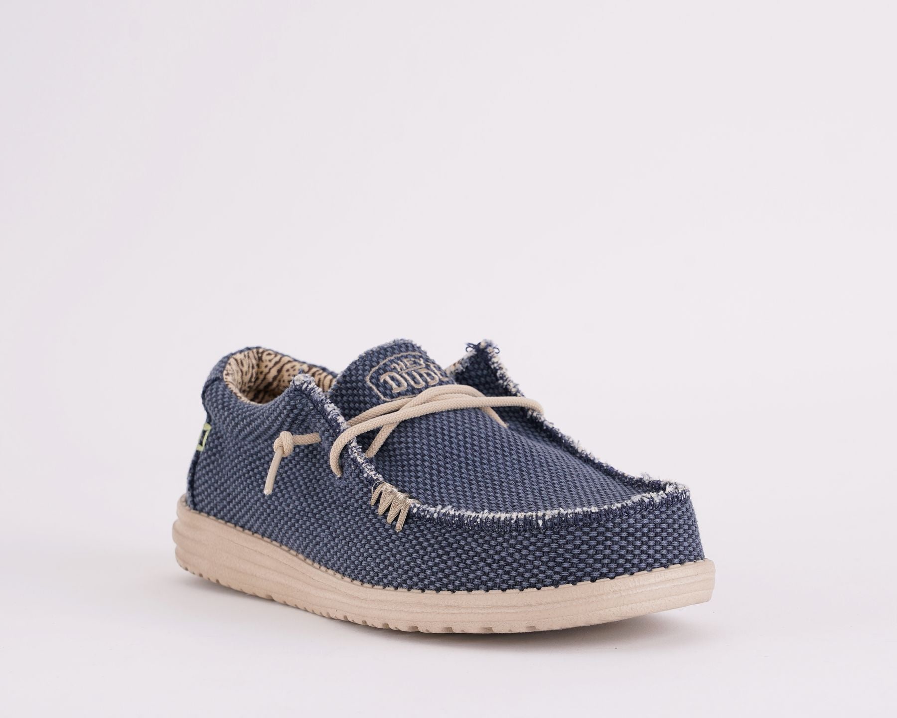 Mocassino Hey Dude Wally Braided HD.40003 Blu Night