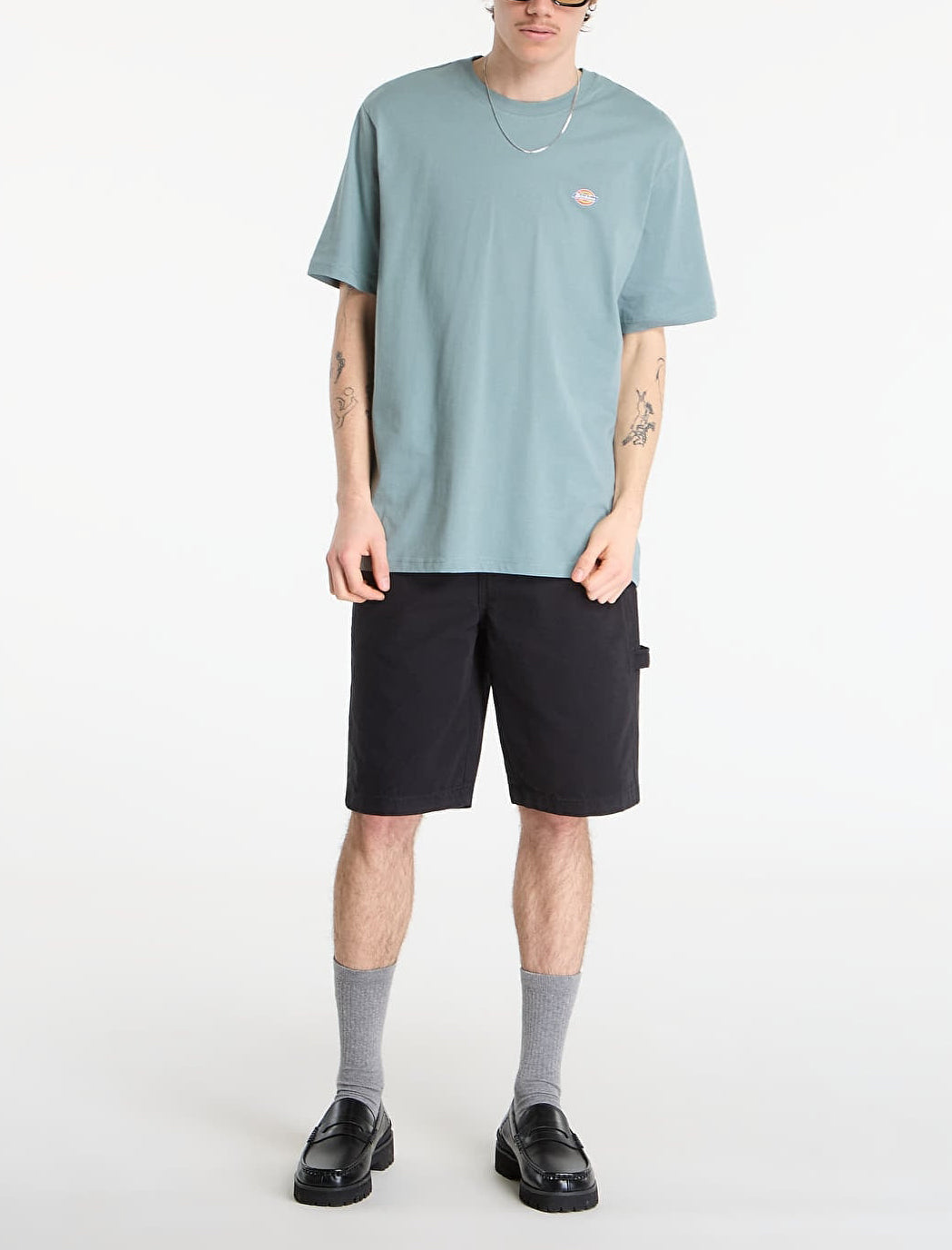 Dickies Canvas Carpenter Short Black DK0A888GBLK1 – Shorts uomo in canvas workwear