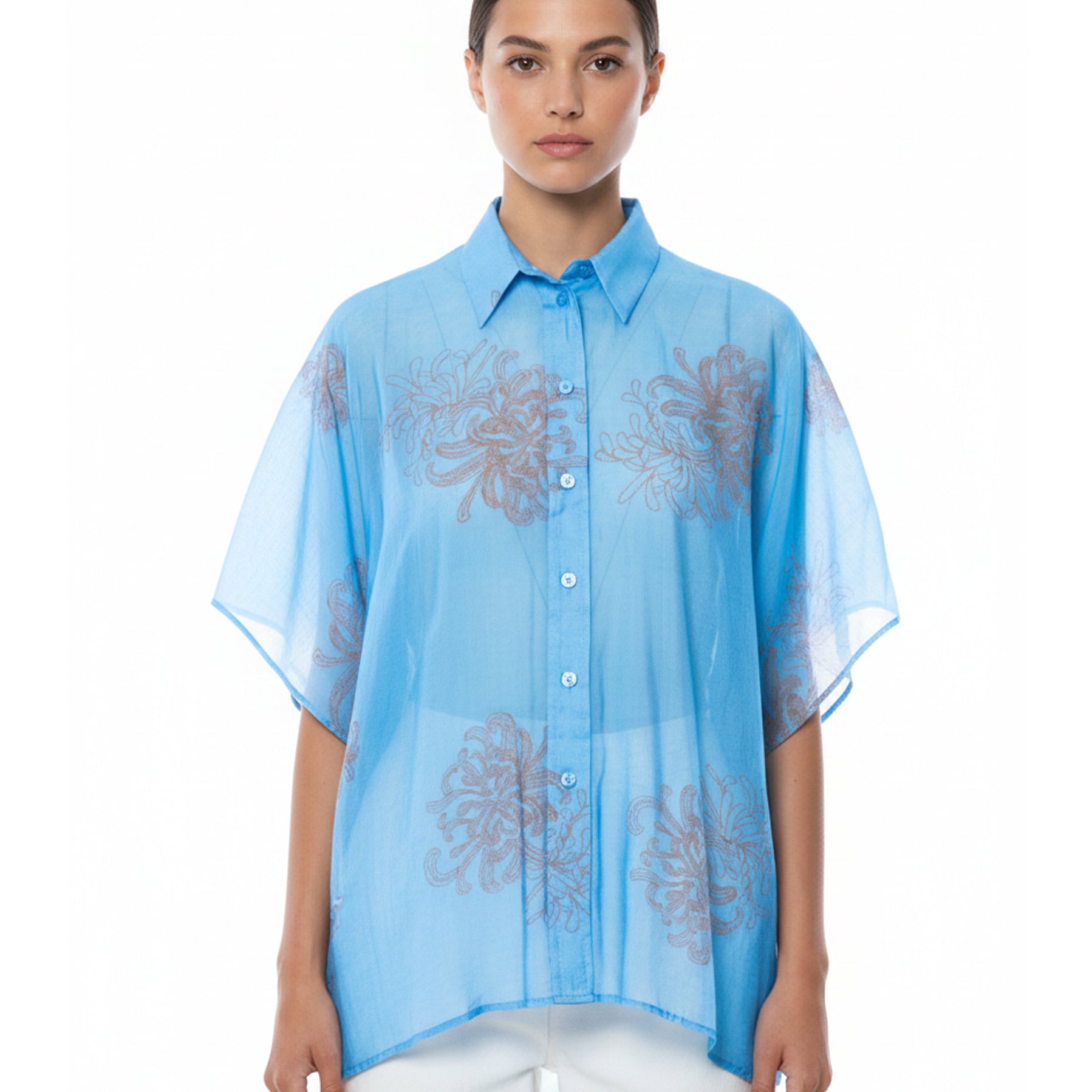 Camicia Anonyme Miami A16SB041 Sky D