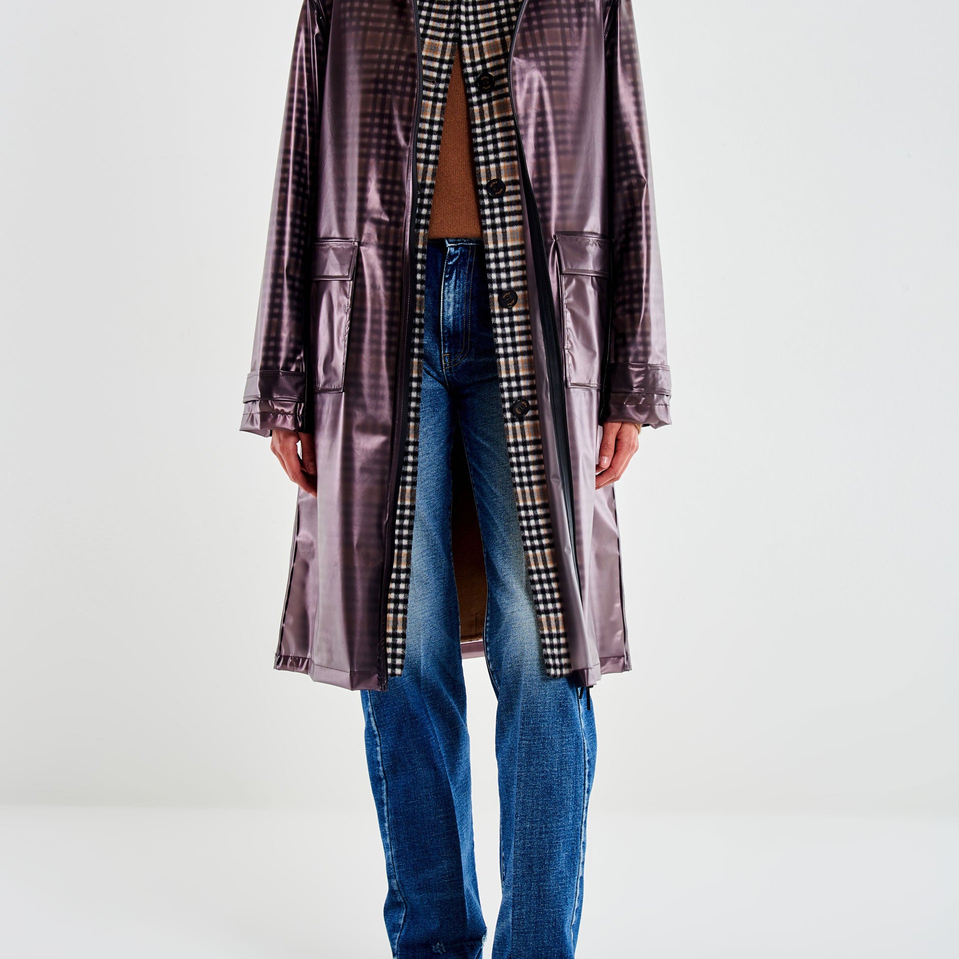 Cappotto con impermeabile VICOLO TF0020 Donna