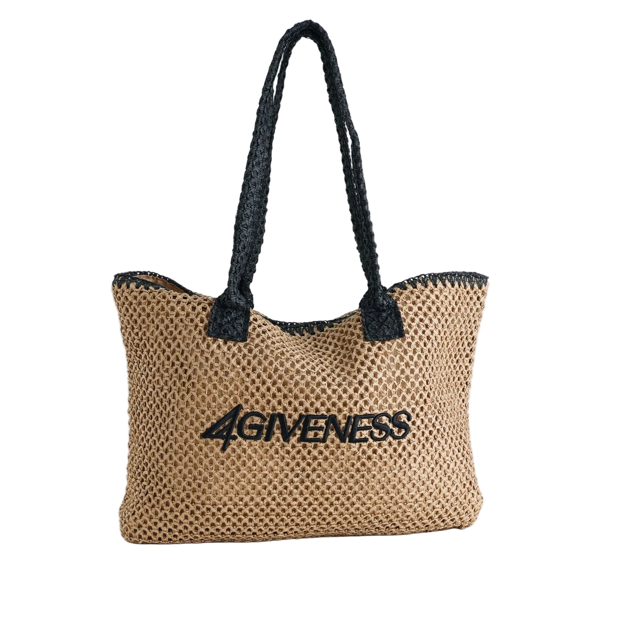 Borsa da mare 4Giveness 126WACBO6172 Sabbia/Nero
