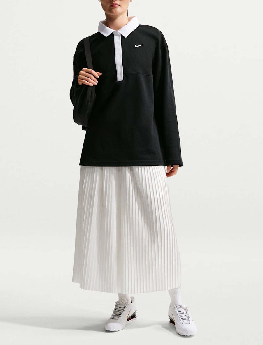 Pantaloni culotte Nike Sportswear IQ0438-133 Sail donna vista frontale