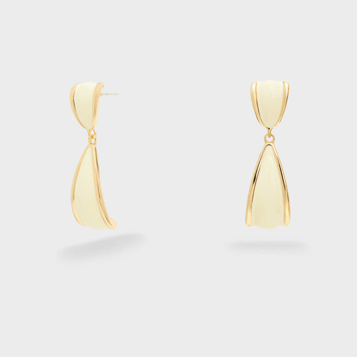 Orecchini pendenti Nalì EMOR1870 Bianco/Oro Donna